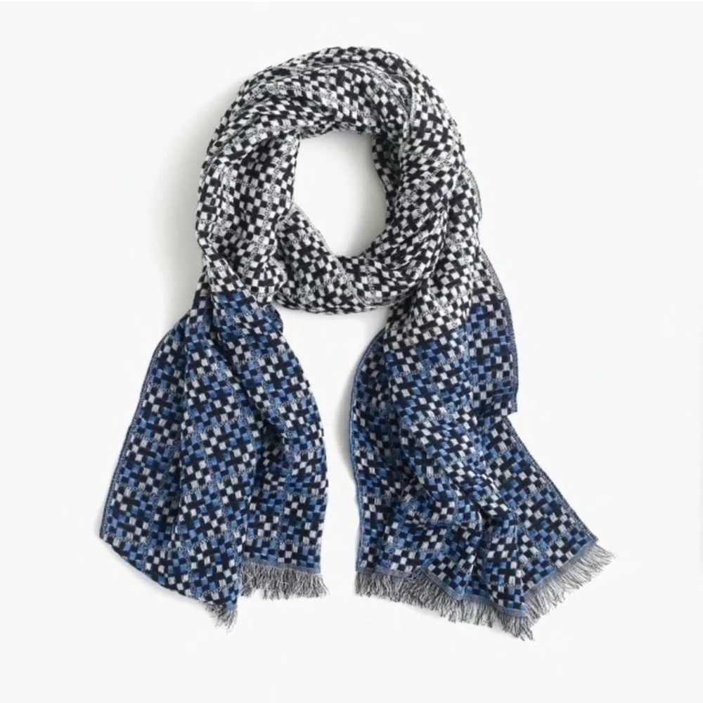 J. Crew Basket Weave Scarf
